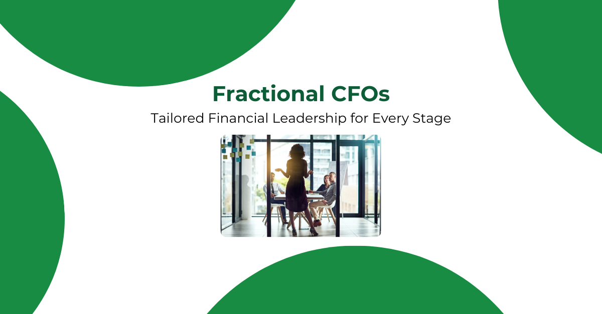 Fractional CFOs provide tailored financial leadership for every stage of the business.Fractional CFOs provide tailored financial leadership for every stage of the business.