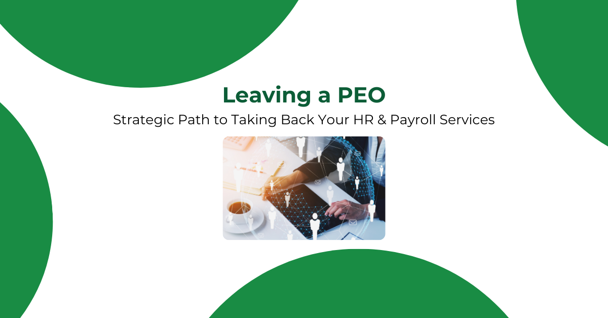 Leaving a PEO Strategy using Fractional HR Services at 512Financial